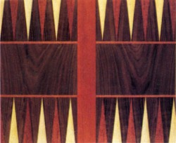 Backgammon Inlay Face